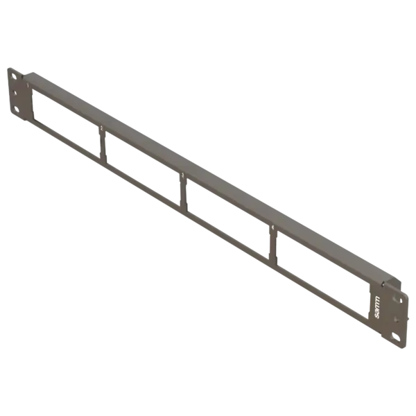 19-1u-fp1-4-hdslot-hd-moduller-icin-on-panel-bos-siyah-mio-serisi-samm-teknoloji-16149-14-B 19” 1U, FP1 4 HDSlot, HD Modüller için Ön Panel, Boş, Siyah