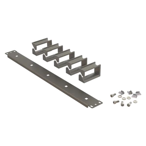 19-1u-modular-cable-organizer-w-5-snap-in-rings-accessories-samm-teknoloji-6236-97-B 19" 1U Modular Cable Organizer | With 5 Snap In Rings