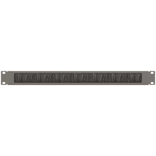 19-1u-pass-through-panel-with-brush-strip-1-pc-pack-accessories-3742-96-B 19" 1U Pass-Through Panel with Brush Strip | 1 Pc/Pack