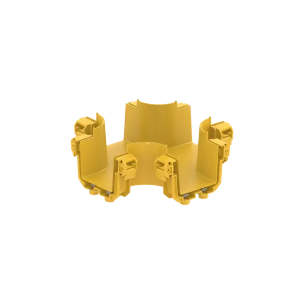 4-way-cross-connection-100mm-fiber-ducting-solutions-main-line-connections-16480-23-B FDS_100mm 4-Way Cross Connection Body