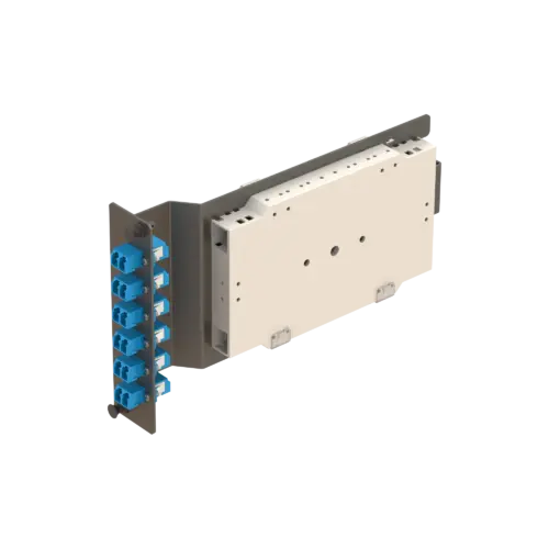 6x-lc-duplex-sub-rack-splice-module-3u-sub-rack-panels-samm-teknoloji-6290-13-B 6x LC Duplex Sub-rack Splice Module **Pigtails are sold separately.