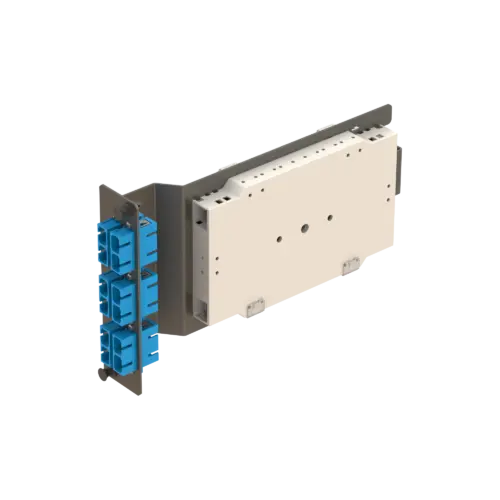 6x-sc-dupleks-sub-rack-splice-modulu-sub-rack-panelleri-samm-teknoloji-6292-13-B 6x SC Dupleks Sub-rack Splice Modülü **Pigtails are sold separately.