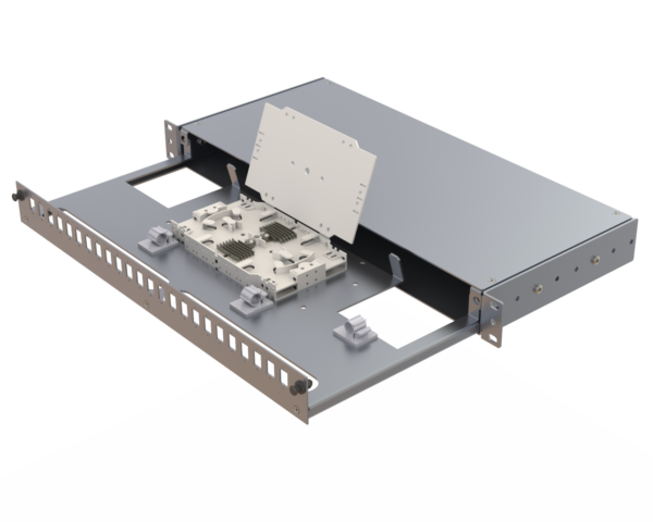 Aluminium 1U Empty Panel | 24 Holes | AL01