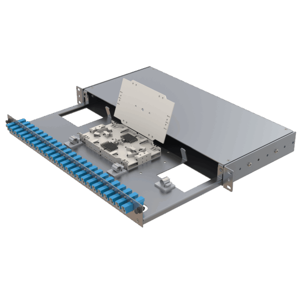 Alüminyum 1U Patch Panel | 24 E2000 Simplex