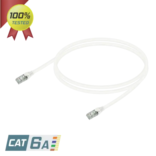 cat6a-uutp-patch-cord-lszh-beyaz-bakir-patch-cord-samm-teknoloji-5227-11-B CAT6A U/UTP 24AWG Patch Cord | LSZH | Beyaz