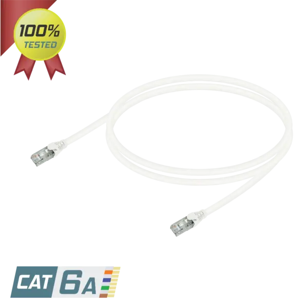 cat6a-uutp-patch-cord-lszh-beyaz-bakir-patch-cord-samm-teknoloji-5227-11-B CAT6A U/UTP 24AWG Patch Cord | LSZH | Beyaz