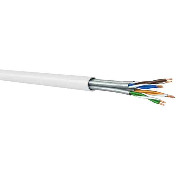 CAT6A U/UTP PiMF Data Kablosu | 500 MHz | LSZH | 500m | Beyaz