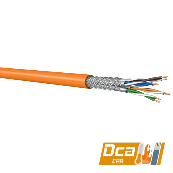cat7a-sftp-data-cable-1200-mhz-lszh-dca-500m-copper-network-cables-samm-teknoloji-4419-10-B CAT7A S/FTP Data Cable | 1200 MHz | LSZH-Dca | 500m | Orange