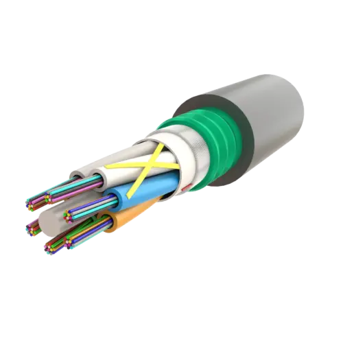 corrugated-steel-armoured-multi-loose-tube-fiber-optic-cable-gel-filled-ut-d1q-zn-gy-sr-h-up-to-72f-universal-universal-fiber-optic-cables-16750-25-B Corrugated Steel-Armoured Multi Loose Tube Fiber Optic Cable | Gel-Filled | UT-D1Q(ZN-GY)(SR)H | Up to 72F | Universal