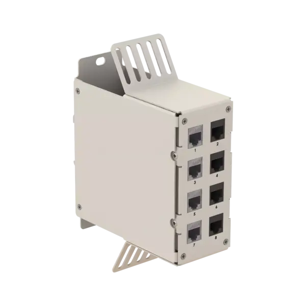 din-rail-copper-termination-module-copper-patch-panel-samm-teknoloji-16162-14-B DIN Rail Copper Termination Module
