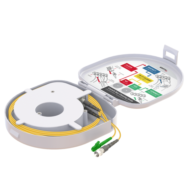 Doğrudan Konnektörlü Fiber Optik OTDR Launch Box | Single Mode G657.A2 | LC APC/FC UPC | 1000 metre