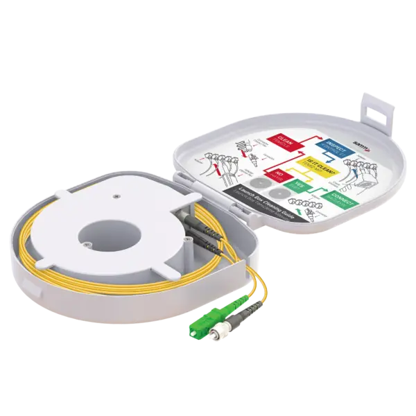 Doğrudan Konnektörlü Fiber Optik OTDR Launch Box | Single Mode G657.A2 | SC APC/FC UPC | 1000 metre