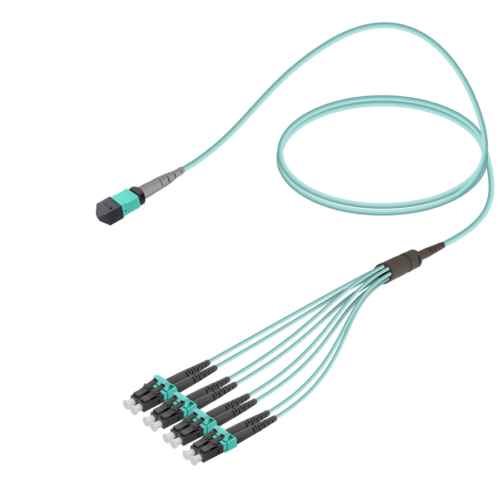 female-mtp-elite-to-lcupc-fanout-base-8-multi-mode-g651-om3-30-18mm-mtplc-fanout-samm-teknoloji-2731-63-B Female MTP Elite to LC/UPC Fanout | Base-8 | Multi Mode G651.OM3 | 3.0/1.8mm