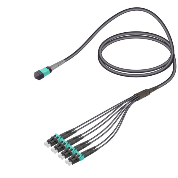 female-mtp-elite-to-lcupc-universal-fanout-base-8-multi-mode-g651om3-48-18-mm-universal-mtp-assemblies-samm-teknoloji-3100-83-B Female MTP Elite to LC/UPC Universal Fanout | Base-8 | Multi Mode G651.OM3 | 4.8/1.8mm