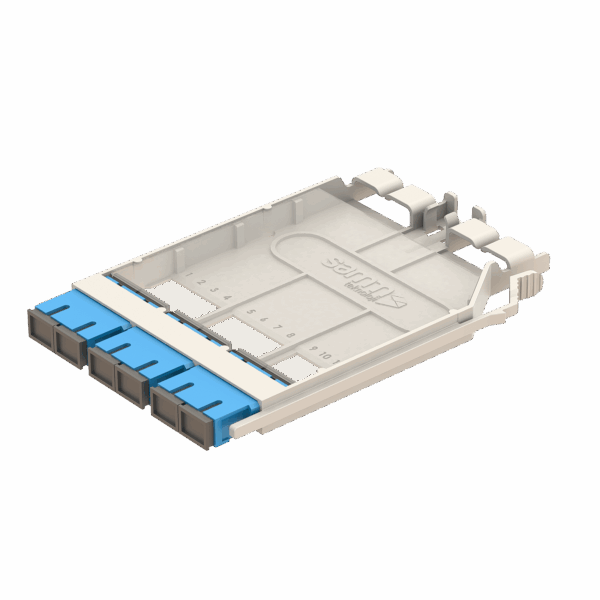 g-connect-uhd-lc-patch-modulu-3xsc-duplex-adaptor-uhd-g-connect-series-panelmodul-samm-teknoloji-3571-29-B G-Connect | UHD SC Patch Modülü | 3xSC Duplex Adaptör