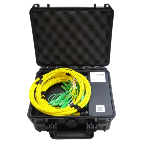 hard-case-protected-multi-fiber-otdr-launch-boxes-12-fibers-otdr-launch-box-6637-13-B Hard Case Protected Multi-fiber OTDR Launch Boxes (Up to 12 Fibers)