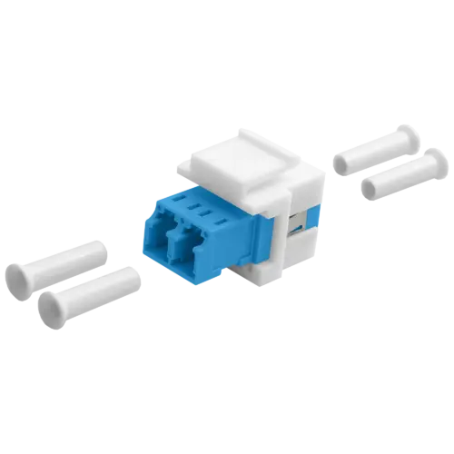 lc-dupleks-keystone-adaptor-klipsli-aksesuarlar-5168-11-B LC Dupleks Keystone Adaptör | Klipsli Fiber Optic