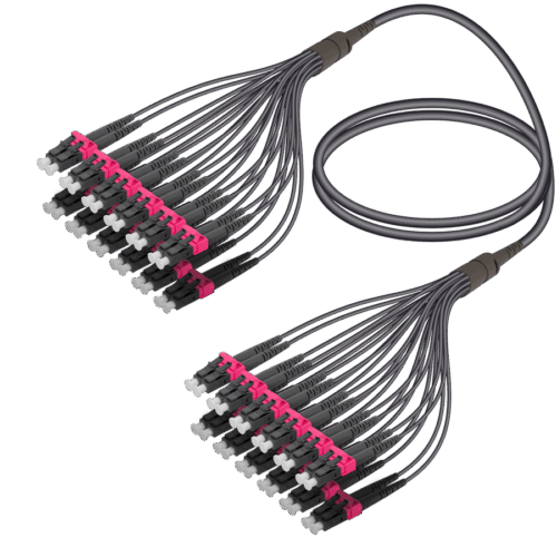 lc-upc-lc-upc-24-fiber-universal-fanout-multi-mode-g651-om4-48-18-mm-sclc-universal-fanout-samm-teknoloji-3033-80-B LC/UPC-LC/UPC | 24 Fiber Universal Fanout | Multi Mode G651.OM4 | 4.8/1.8mm