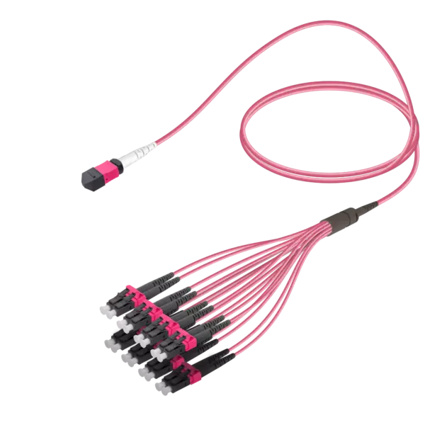 male-mtp-elite-to-lc-upc-fanout-base-16-multi-mode-g651-om4-30-18mm-mtplc-fanout-samm-teknoloji-16117-14-B Male MTP Elite to LC/UPC Fanout | Base-16 | Multi Mode G651.OM4 | 3.0/1.8mm