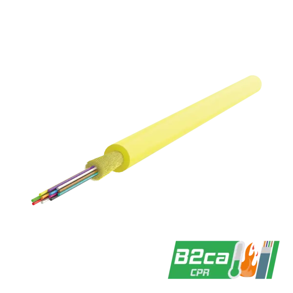 mf-distribution-kablo-12-fiber-dahili-fiber-optik-kablolar-samm-teknoloji-16250-31-B Multi-Fiber Distribution Kablo 3.0mm | I-B3 1x12 | CPR: B2ca | 1000 metre