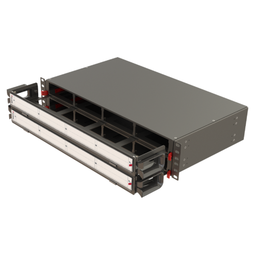 modular-high-density-panel-w-organizer-2u-8-slots-hd-series-panel-cassettes-samm-teknoloji-4028-10-B Modular High Density Panel with Organizer | 2U 8 Slots
