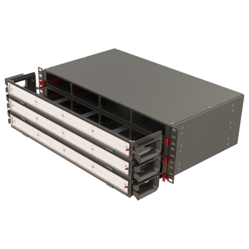 modular-high-density-panel-w-organizer-3u-12-slots-hd-series-panel-cassettes-samm-teknoloji-4029-10-B Modular High Density Panel with Organizer | 3U 12 Slots