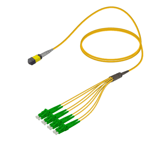 MTP Elite Dişi-LC/APC | Base-8 | Single Mode G657.A2 | 3.0/1.8mm