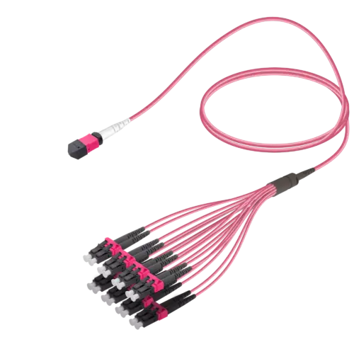 MTP Elite Dişi-LC/UPC | Base-16 | Multi Mode G651.OM4 | 3.0/1.8mm