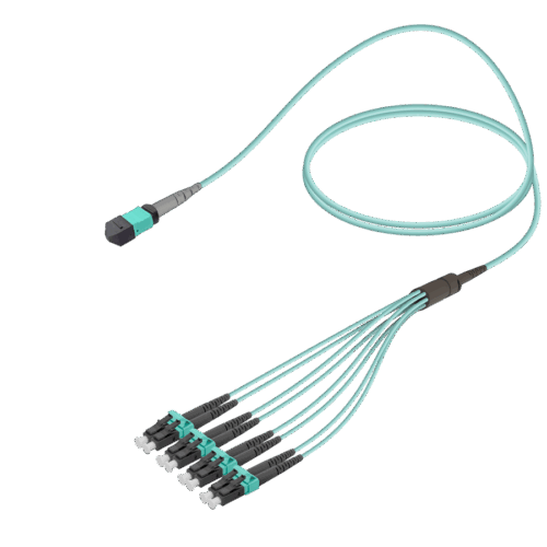 MTP Elite Erkek-LC/UPC | Base-8 | Multi Mode G651.OM3 | 3.0/1.8mm