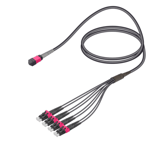 MTP Elite Erkek-LC/UPC Universal | Base-8 | Multi Mode G651.OM4 | 4.8/1.8mm