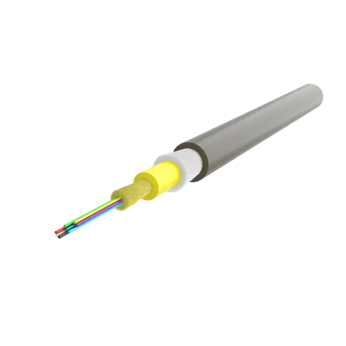 multi-fiber-distribution-fttx-kablo-12-ozel-fiber-optik-kablolar-samm-teknoloji-6197-94-B Ruggedized Distribution Kablo 4.8mm | U-B3Q(ZN-GY)H 1x8 | 1000 metre