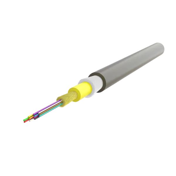 multi-fiber-kablo-fttx-12-ozel-fiber-optik-kablolar-samm-teknoloji-6207-41-B Ruggedized Distribution Kablo 4.8mm | U-B3Q(ZN-GY)H 1x12 | 1000 metre