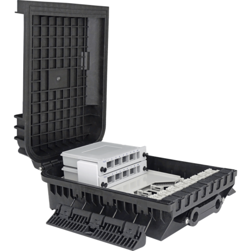 outdoor-termination-box-1-tray-24-fibers-16-ports-16-lgx-305216-outdoor-termination-boxes-samm-teknoloji-1255-25-B Outdoor Termination Box | 1 Tray 24 Fibers 16 Ports 16 LGX | 305216