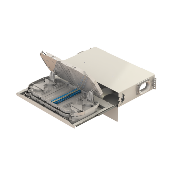 Patch to Patch Fiber Management Shelves | 19" 2U