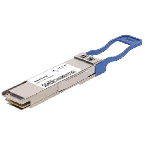 qsfp28-100gbe-100gbase-fr1-2km-single-mode-cwdm-1311nm-commercial-temp-w-fec-fiber-optic-transceiver-qsfp28-16633-25-B QSFP28 100GbE (100GBase-FR1), 2km, Single-Mode (CWDM 1311nm), Commercial Temp, w/ FEC Fiber Optic Transceiver Q2C31002C00F