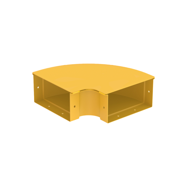 Raceways | Horizontal Elbow | W/ Cover 200mm