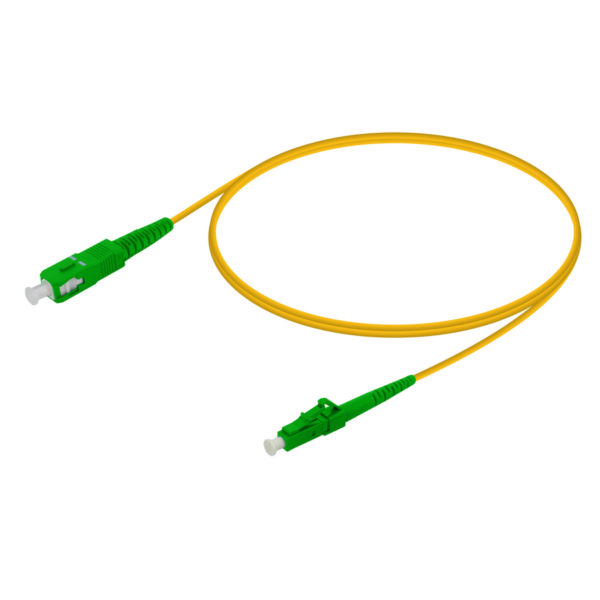 SC/APC-LC/APC | Single Mode G657.A2 Simplex Patch Cord | 2.0mm
