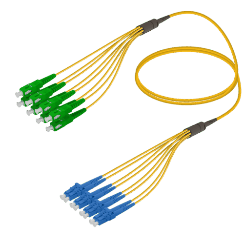 sc-apc-lc-upc-8-fiber-fanout-single-mode-g657-a2-30-18-single-mod-fanout-8-fiber-samm-teknoloji-2502-51-B SC/APC-LC/UPC | 8 Fiber Fanout | Single Mode G657.A2 | 3.0/1.8mm