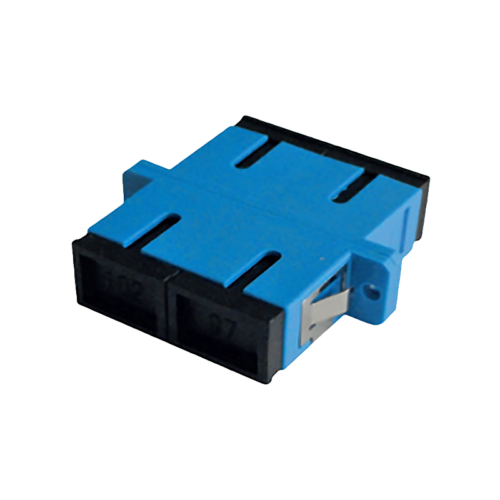 SC Duplex Adapter | w/ Flange