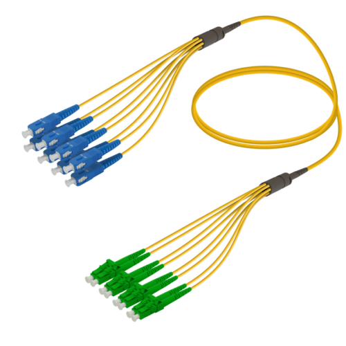 sc-upc-lc-apc-8-fibers-fanout-single-mode-g657a2-3018mm-single-mode-fan-out-8-fibers-samm-teknoloji-2501-51-B SC/UPC-LC/APC | 8 Fibers Fanout | Single Mode G657.A2 | 3.0/1.8mm