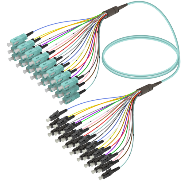 sc-upc-lc-upc-24-fibers-fanout-multi-mode-g651-om3-30-09mm-multi-mode-fan-out-24-fibers-samm-teknoloji-2666-60-B SC/UPC-LC/UPC | 24 Fibers Fanout | Multi Mode G651.OM3 | 3.0/0.9mm