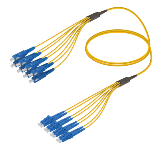 sc-upc-lc-upc-8-fibers-fanout-single-mode-g657a2-3018mm-single-mode-fan-out-8-fibers-samm-teknoloji-2491-51-B SC/UPC-LC/UPC | 8 Fibers Fanout | Single Mode G657.A2 | 3.0/1.8mm