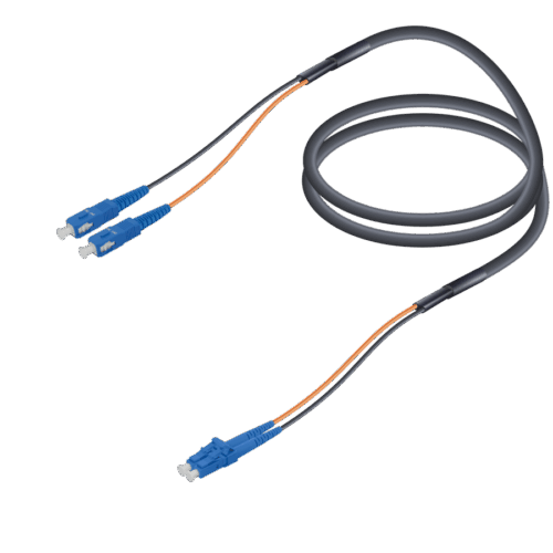 SC/UPC-LC/UPC | Single Mode G657.A2 Universal FTTA Breakout | 7.0x2.0mm