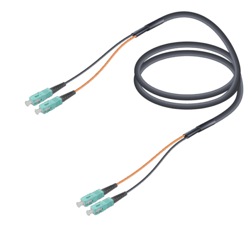 SC/UPC-SC/UPC | Multi Mode G651.OM3 Universal FTTA Breakout | 7.0x2.0mm