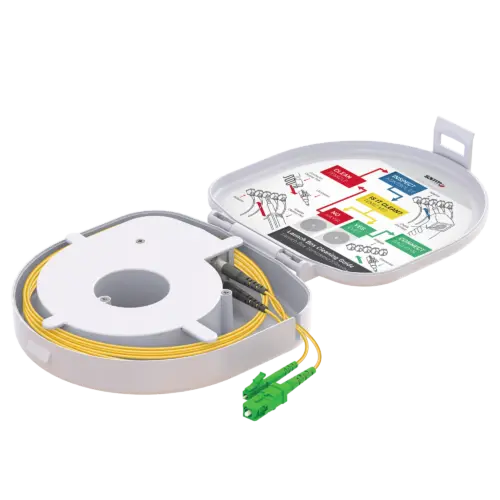 through-type-otdr-launch-box-a2-sc-apc-lc-apc-1000-m-otdr-launch-box-samm-teknoloji-4821-11-B Through Type Fiber Optic OTDR Launch Box | Single Mode G657.A2 | SC APC/LC APC | 1000 meters