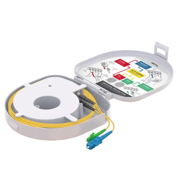 through-type-otdr-launch-box-a2-sc-upc-lc-apc-1000-m-otdr-launch-box-samm-teknoloji-4664-10-B Through Type Fiber Optic OTDR Launch Box | Single Mode G657.A2 | SC UPC/LC APC | 1000 meters