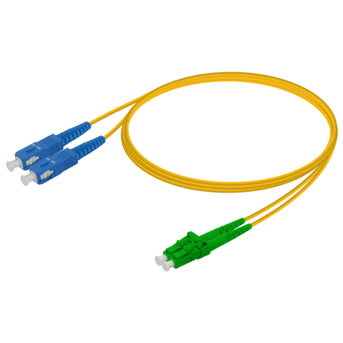 SC/UPC-LC/APC | Single Mode G657.A2 Duplex Patch Cord | 2.0x4.1mm